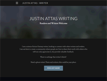 Tablet Screenshot of justinattas.com